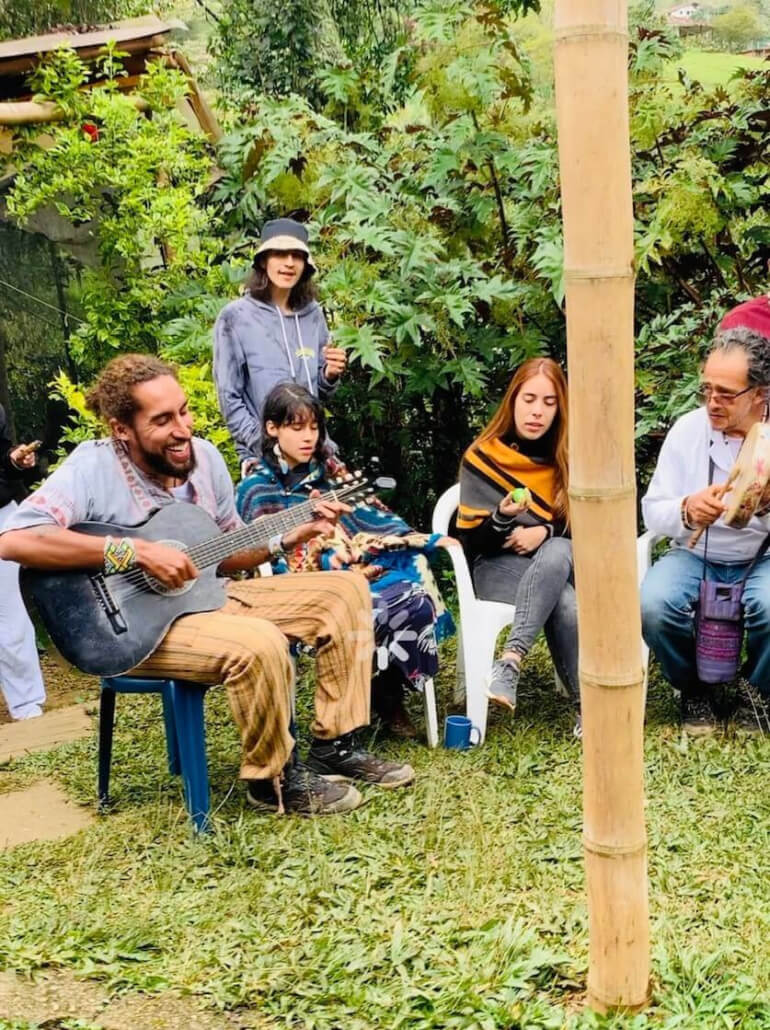 Ayahuasca Zeremonie Musik