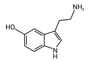 Serotonin-Molekül