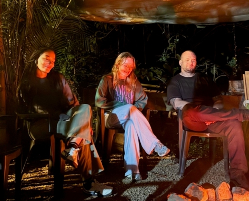 3 People sitting