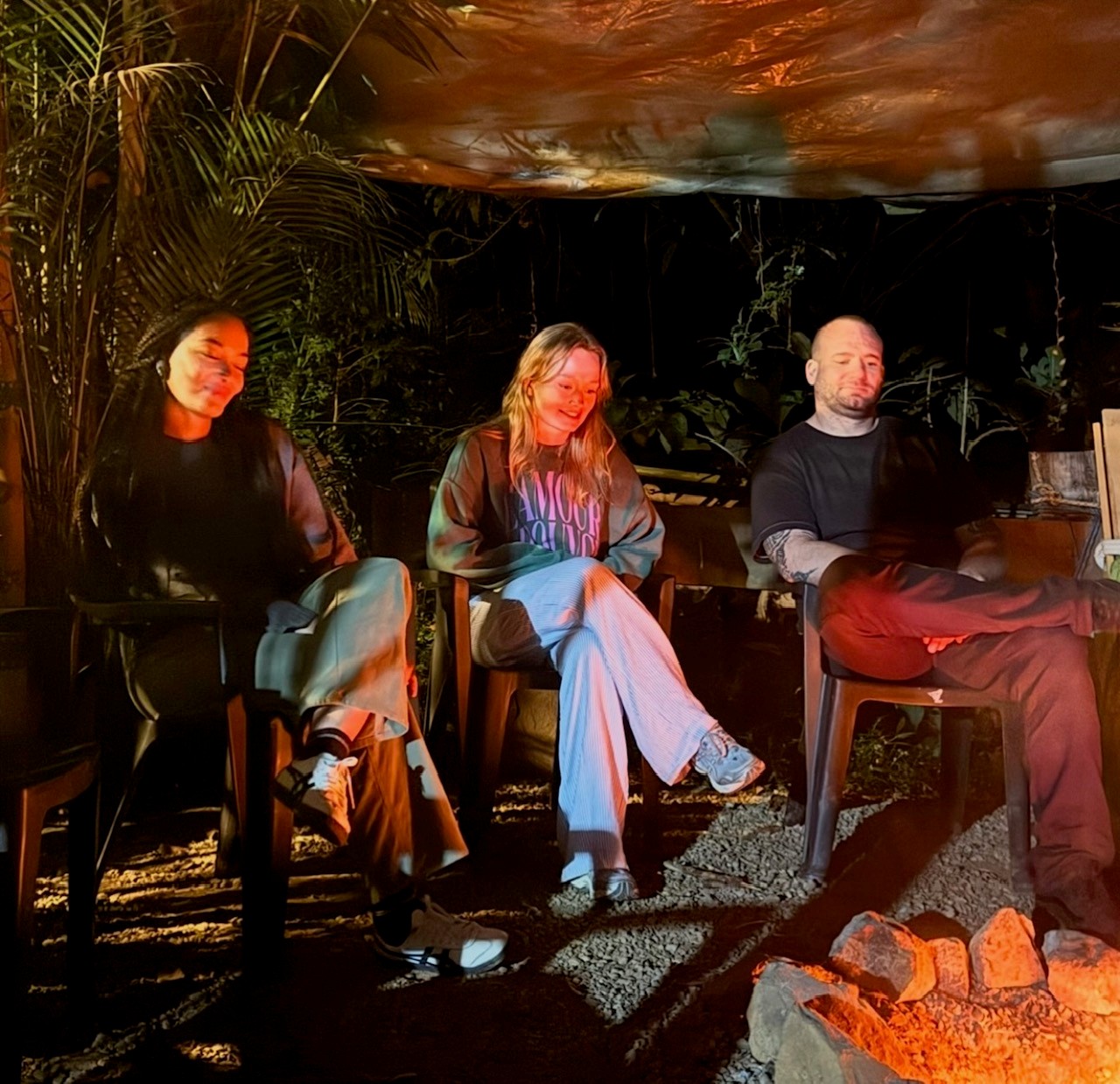 3 People sitting