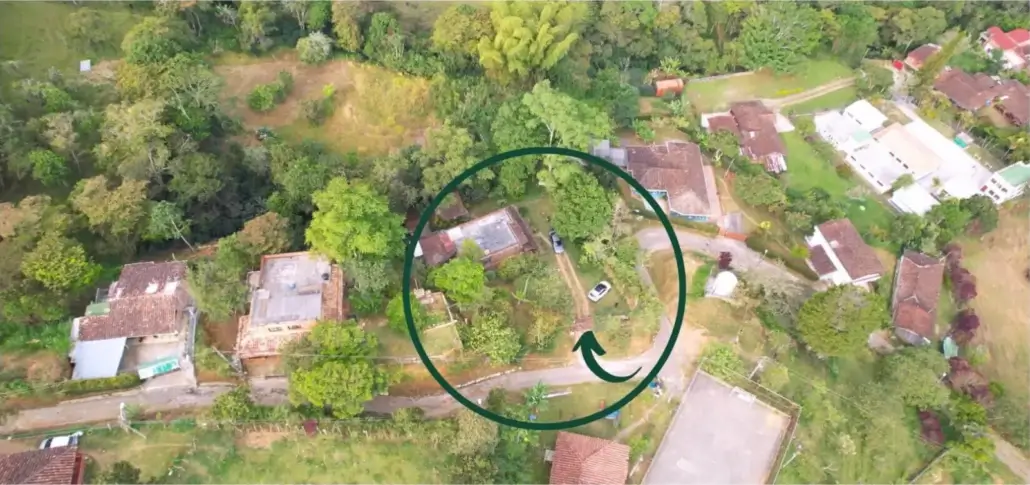 Sergio House from above